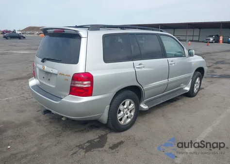 2001 Toyota Highlander V6 from USA, damaged, VIN JTEHF21A210031686